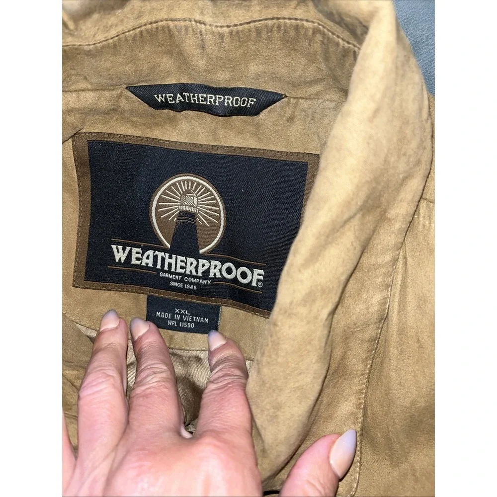 Men's Weatherproof 2XL Relaxed Fit‎ Faux Suede Jacket Broken In See All Pictures